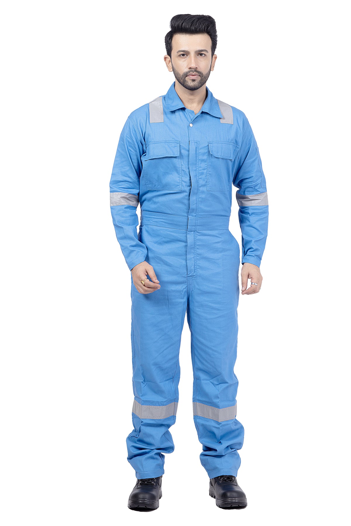 PC Coverall 220 GSM Blue