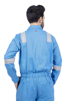 PC Coverall 220 GSM Blue