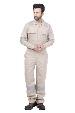 100% Cotton Coverall for Safety Industries with 220 GSM