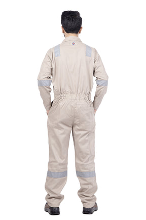 100% Cotton Coverall for Safety Industries with 220 GSM